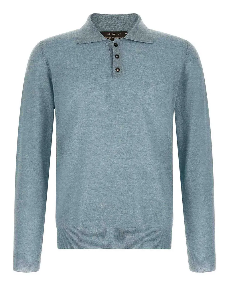 Zanone Poloshirt - Hellblau Hellblau