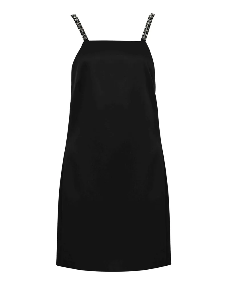 Twin-Set Kurzes Kleid - Schwarz Schwarz