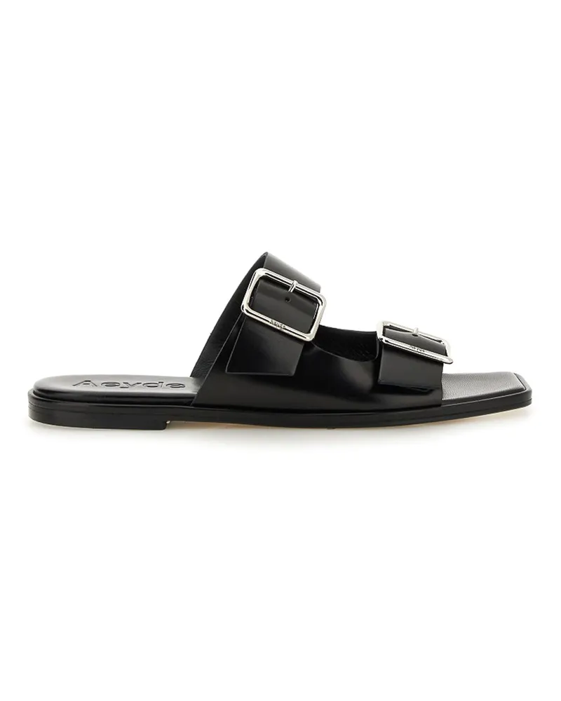 aeyde Sandalen - Schwarz Schwarz
