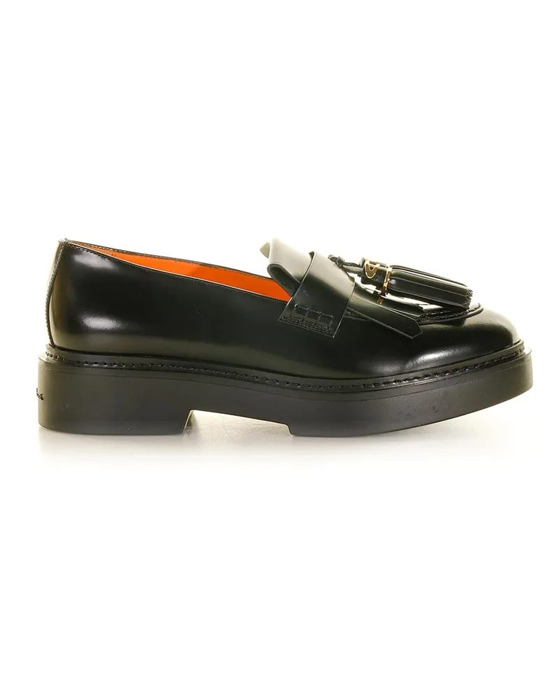 Santoni Mokassins - Schwarz Schwarz