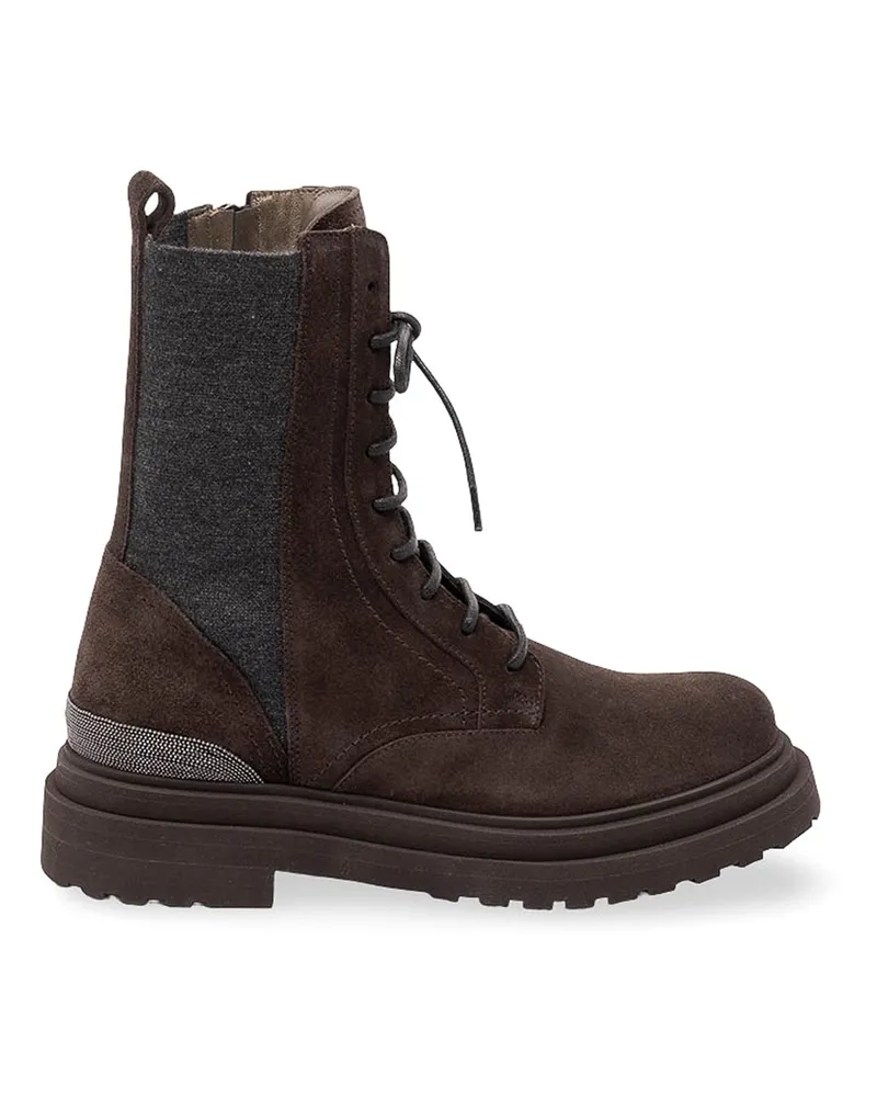 Brunello Cucinelli Stiefeletten - Schwarz Schwarz