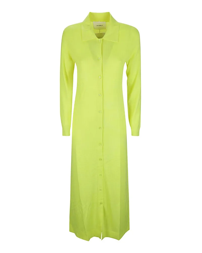 Lisa Yang Maxikleid - Gelb Gelb