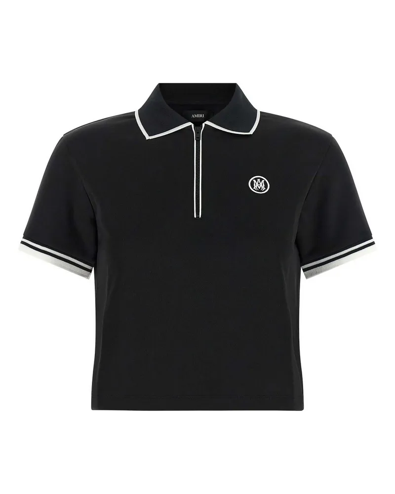 Amiri Poloshirt - Schwarz Schwarz