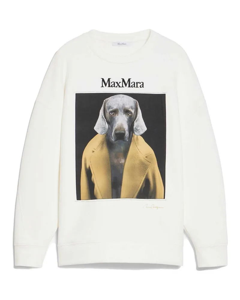 Max Mara Sweatshirt - Weiß Weiß