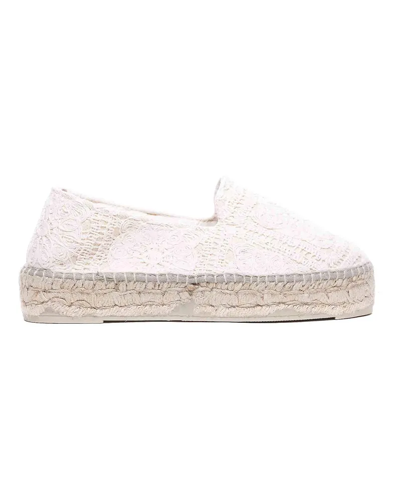 Manebí Espadrilles - Weiß Weiß