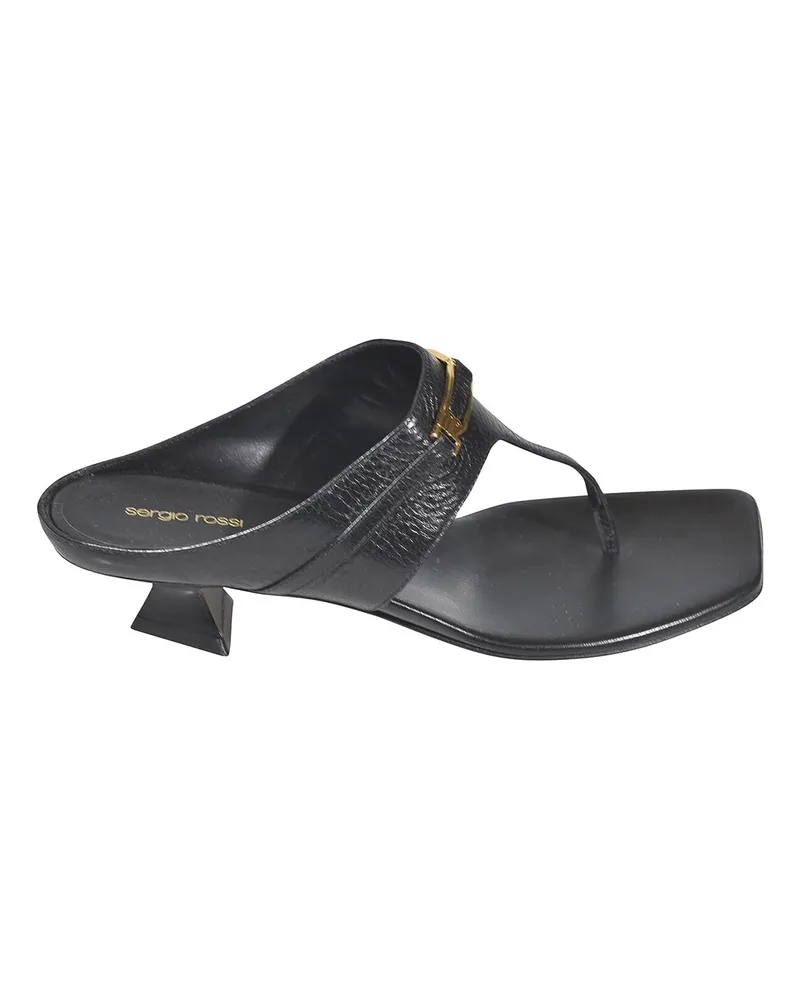 Sergio Rossi Sandalen - Schwarz Schwarz