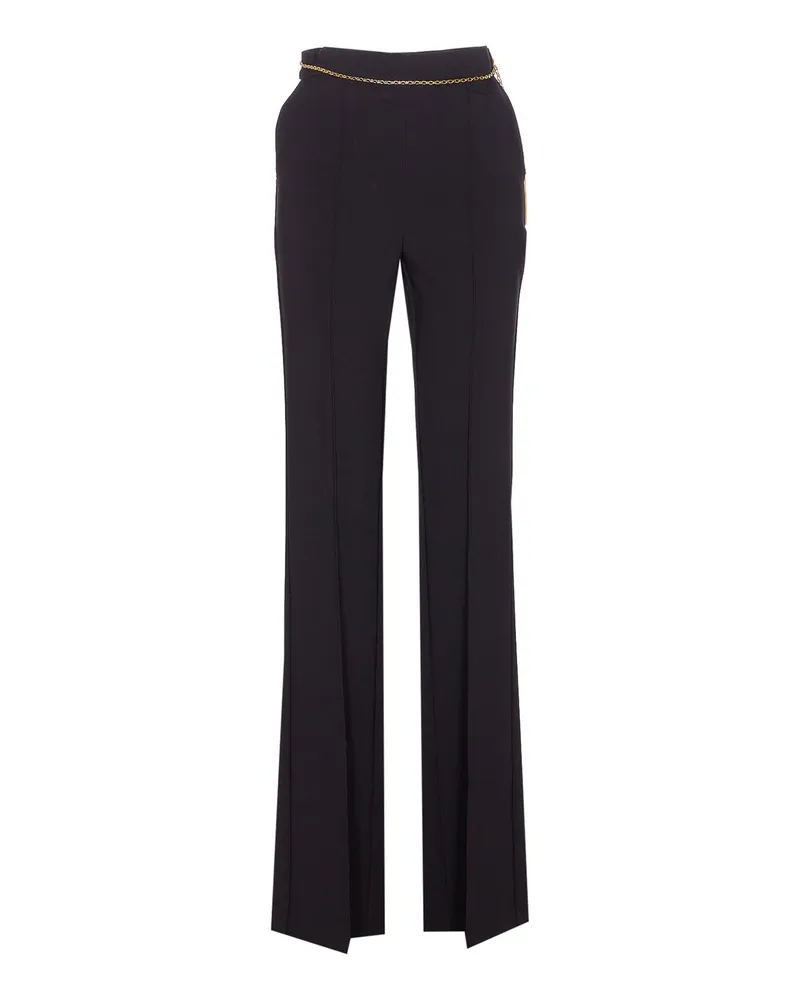 Elisabetta Franchi Casual Hose - Schwarz Schwarz