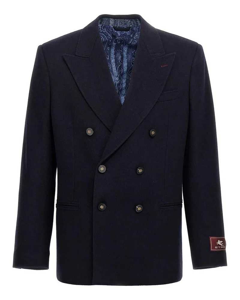 Etro Blazer - Blau Blau