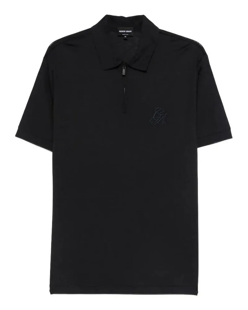 Giorgio Armani Poloshirt - Blau Blau