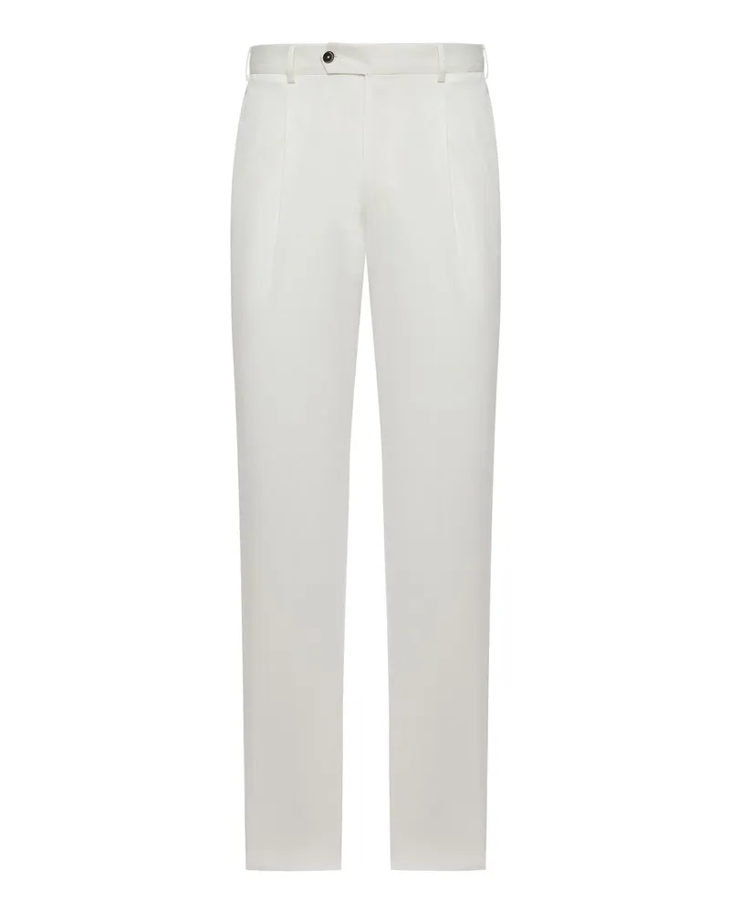 PT TORINO Formale Hose - Weiß Weiß