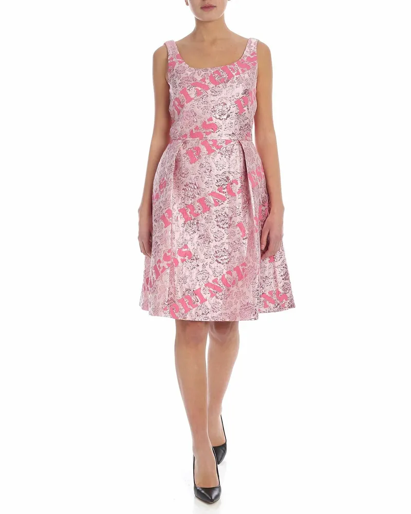 Moschino Knielanges Kleid - Rosa Rosa
