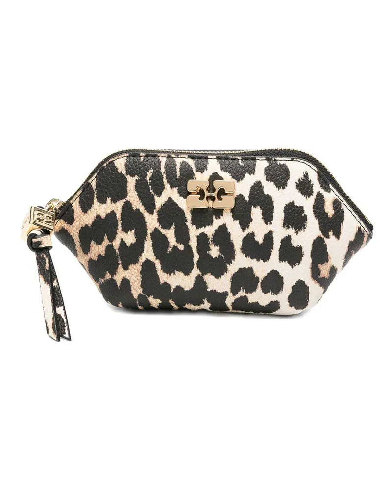Ganni Clutch - Beige Beige