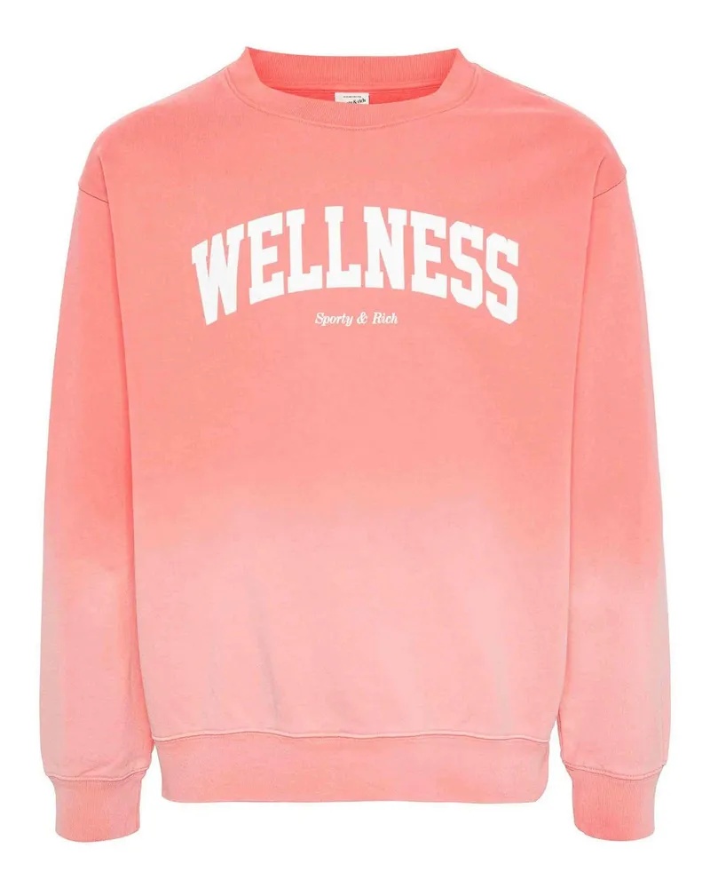 SPORTY & RICH Rundhalspullover - Nude Nude