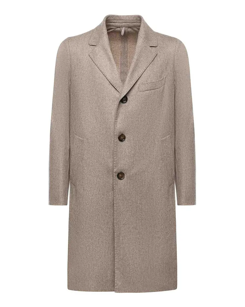 Biagio Santaniello Knielanger Mantel - Beige Beige