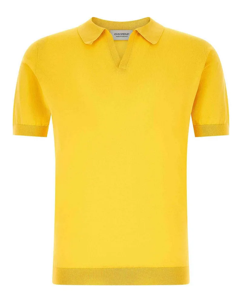 John Smedley Poloshirt - Gelb Gelb