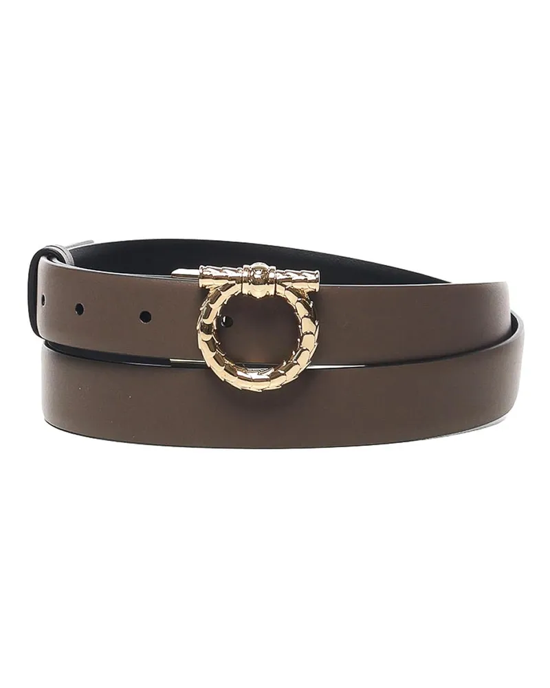 Ferragamo Gürtel - Schwarz Schwarz