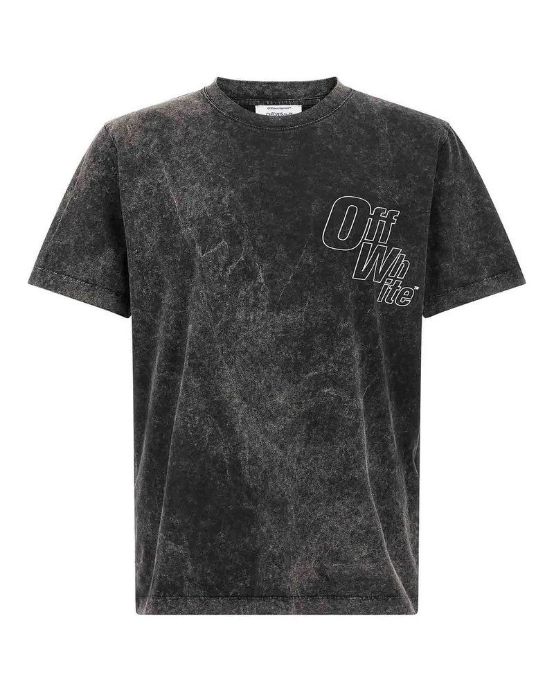 OFF-WHITE T-Shirt - Schwarz Schwarz