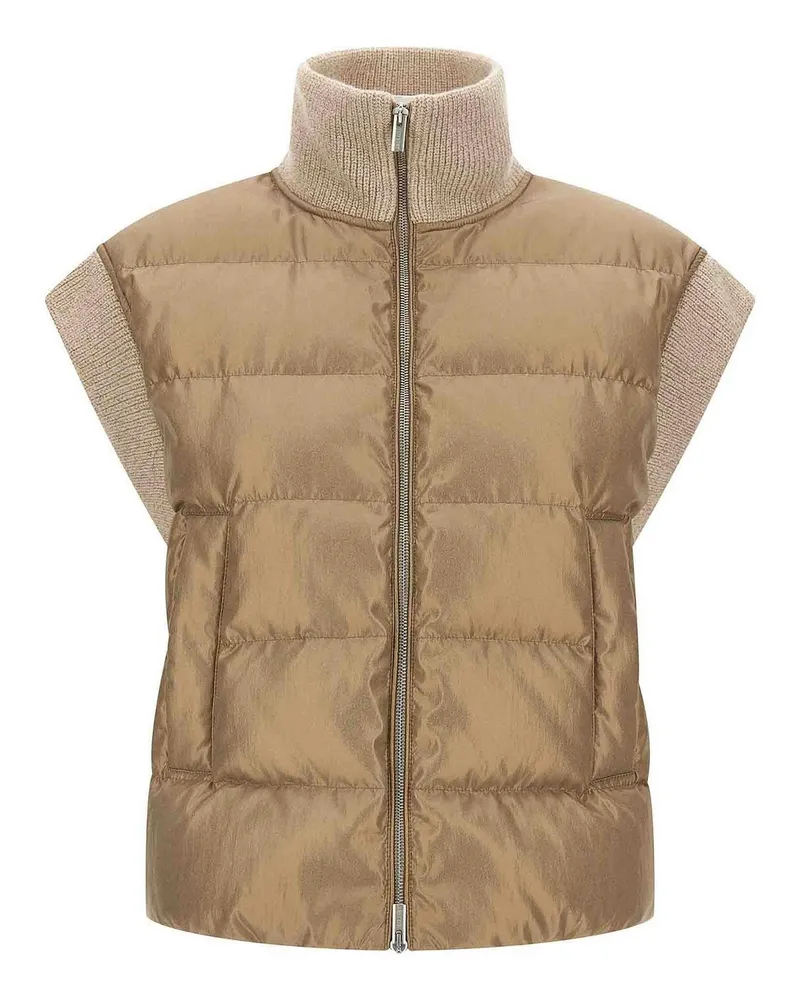 Peserico Weste - Beige Beige