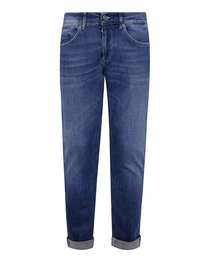 Dondup Straight Leg Jeans - Blau Blau