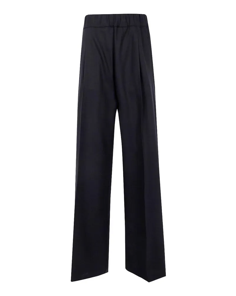 Semicouture Casual Hose - Schwarz Schwarz