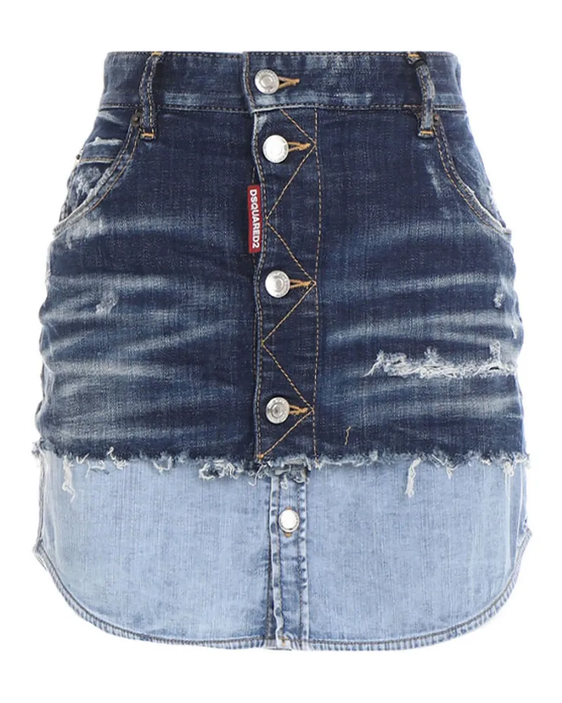 Dsquared2 Minirock - Jeansblau Jeansblau