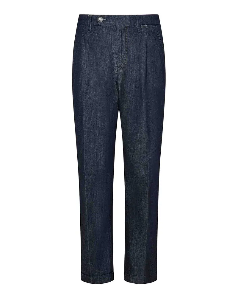 Incotex Bootcut Jeans - Blau Blau