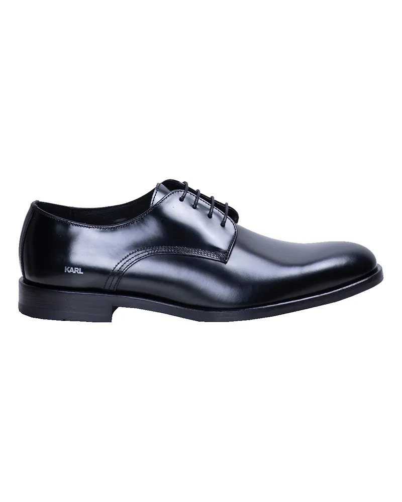 Karl Lagerfeld Schnürschuhe - Schwarz Schwarz