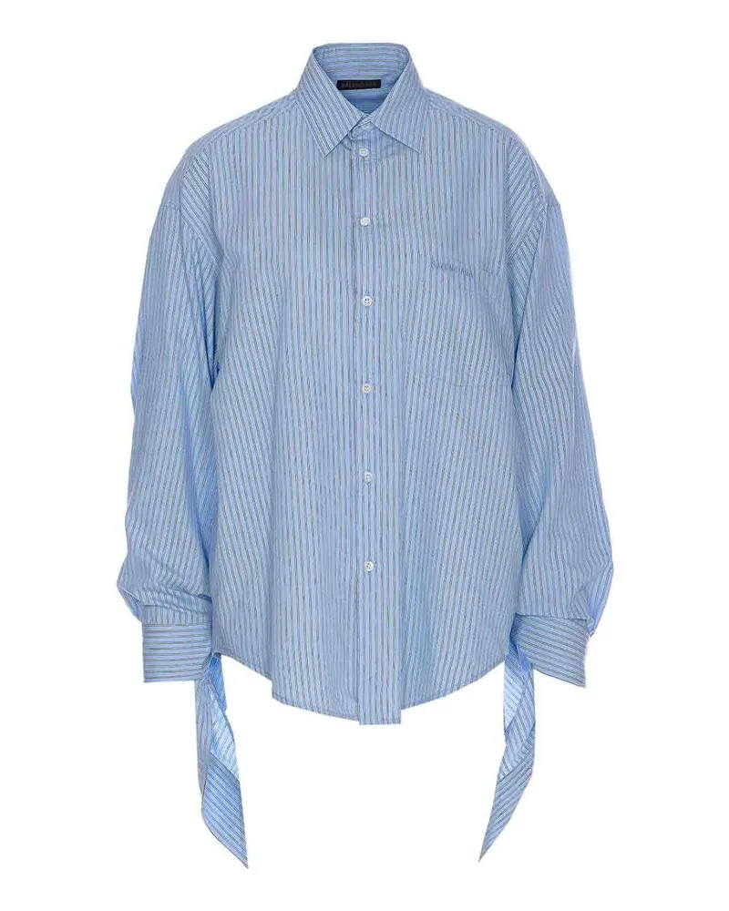 Balenciaga Bluse - Blau Blau