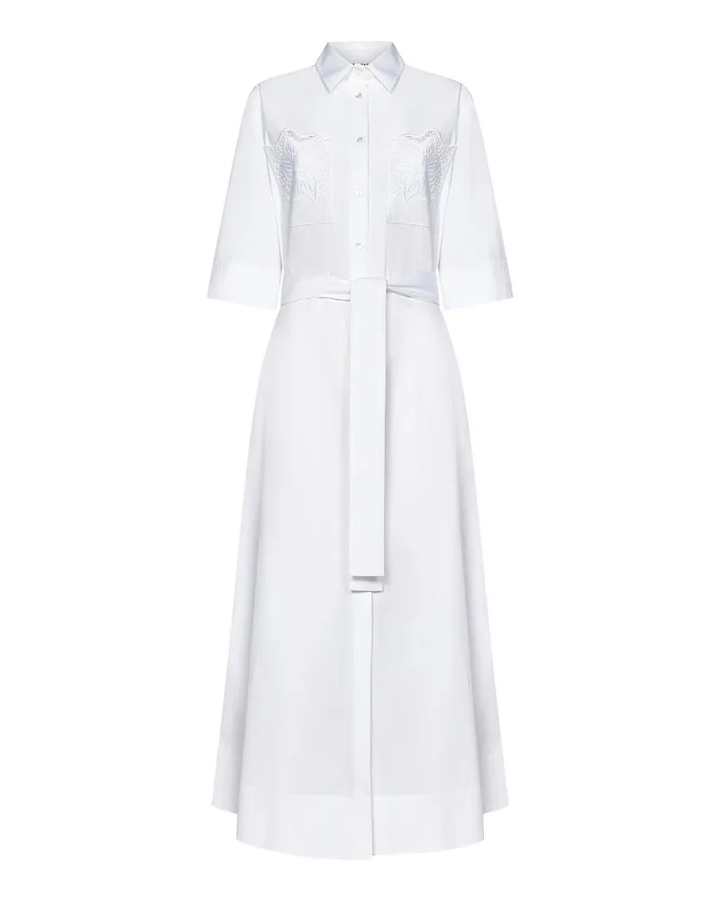 P.A.R.O.S.H. P. A.R. O H. Maxikleid - Weiß Weiß