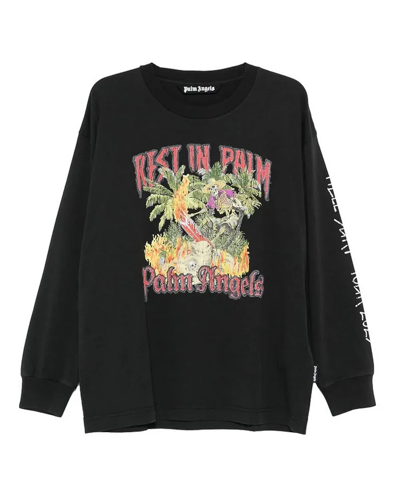 Palm Angels T-Shirt - Schwarz Schwarz
