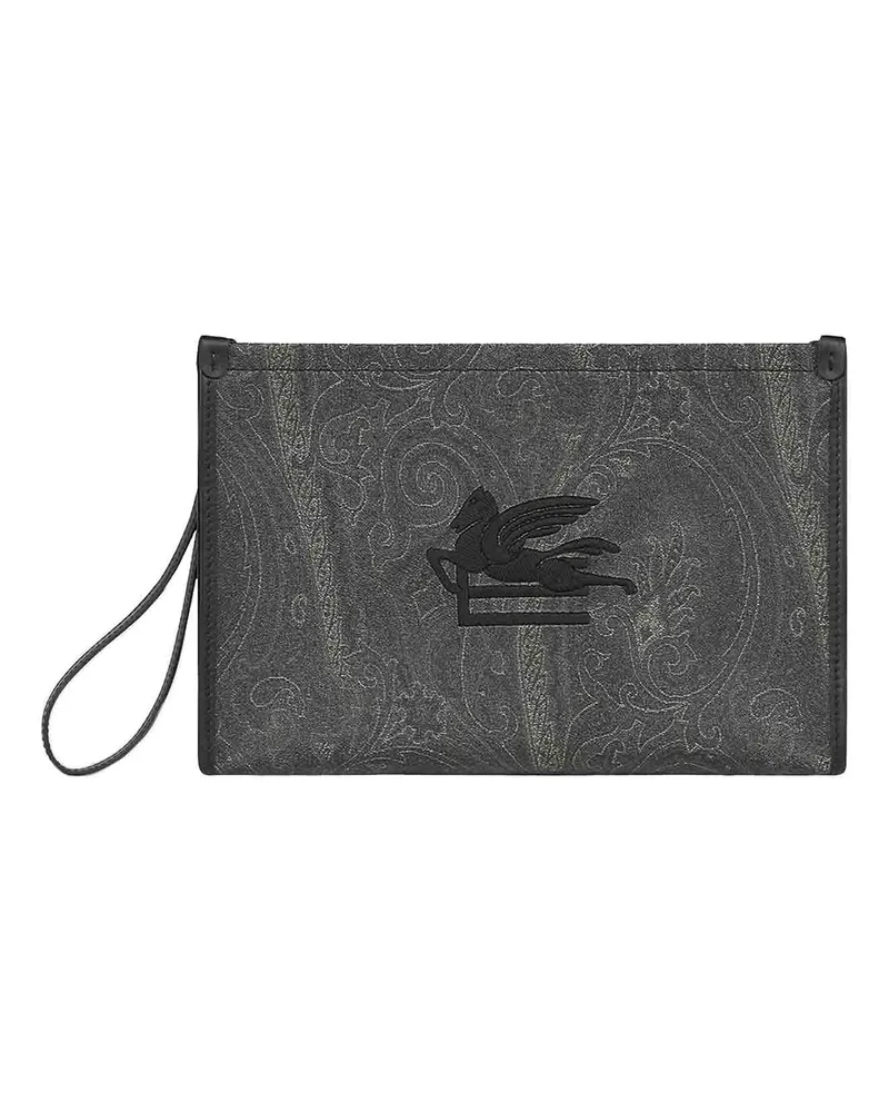 Etro Clutch - Schwarz Schwarz