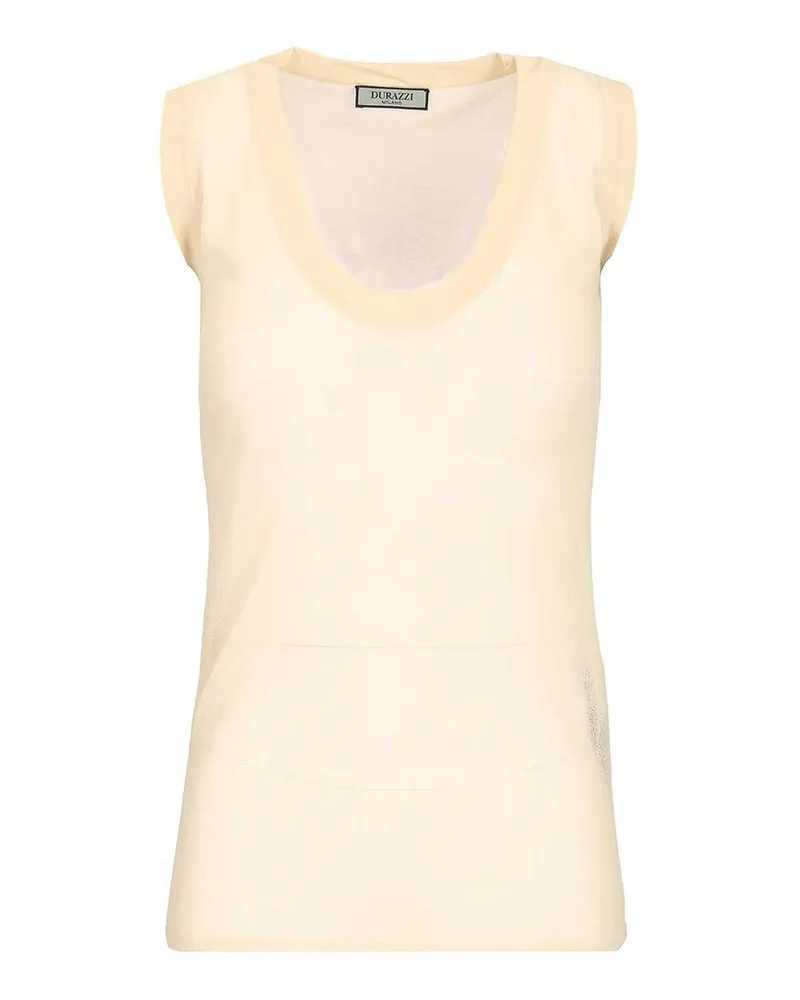 Durazzi Milano Top - Beige Beige
