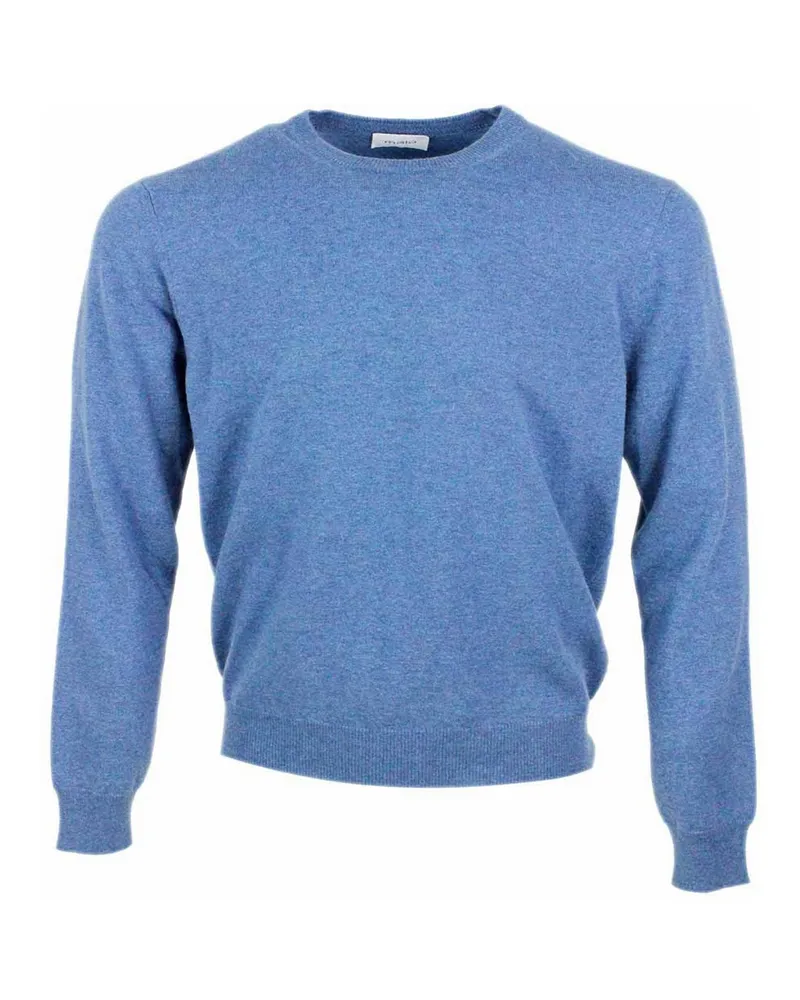 Malo Rundhalspullover - Hellblau Hellblau