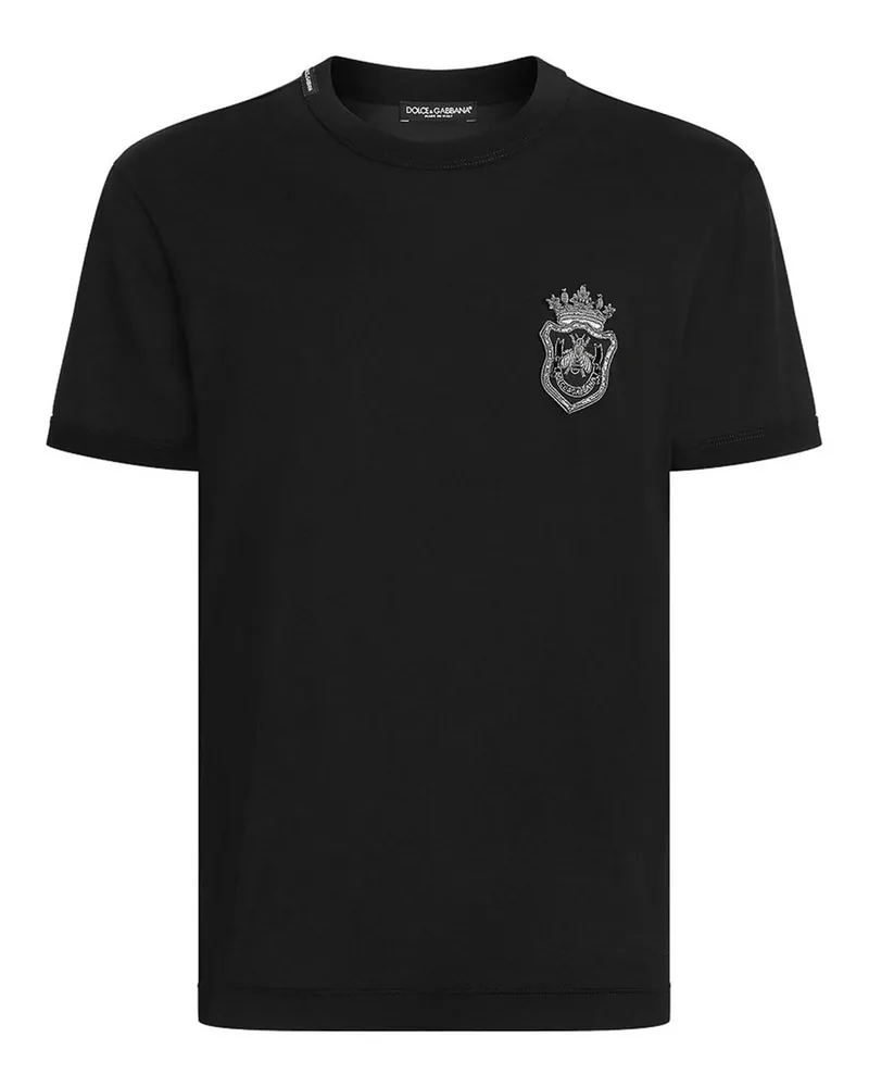 Dolce & Gabbana T-Shirt - Schwarz Schwarz