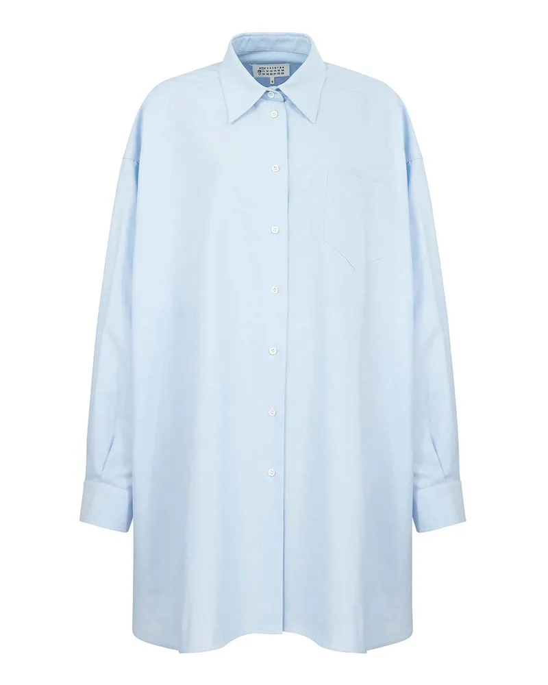 Maison Margiela Hemd - Hellblau Hellblau