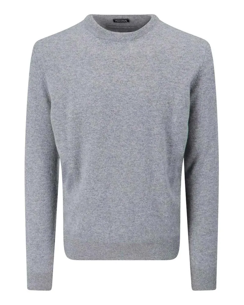 Ermenegildo Zegna U-Boot-Pullover - Grau Grau
