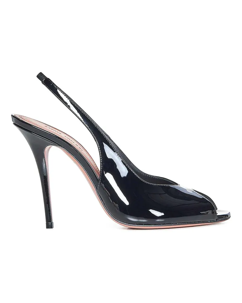 Amina Muaddi Pumps - Schwarz Schwarz