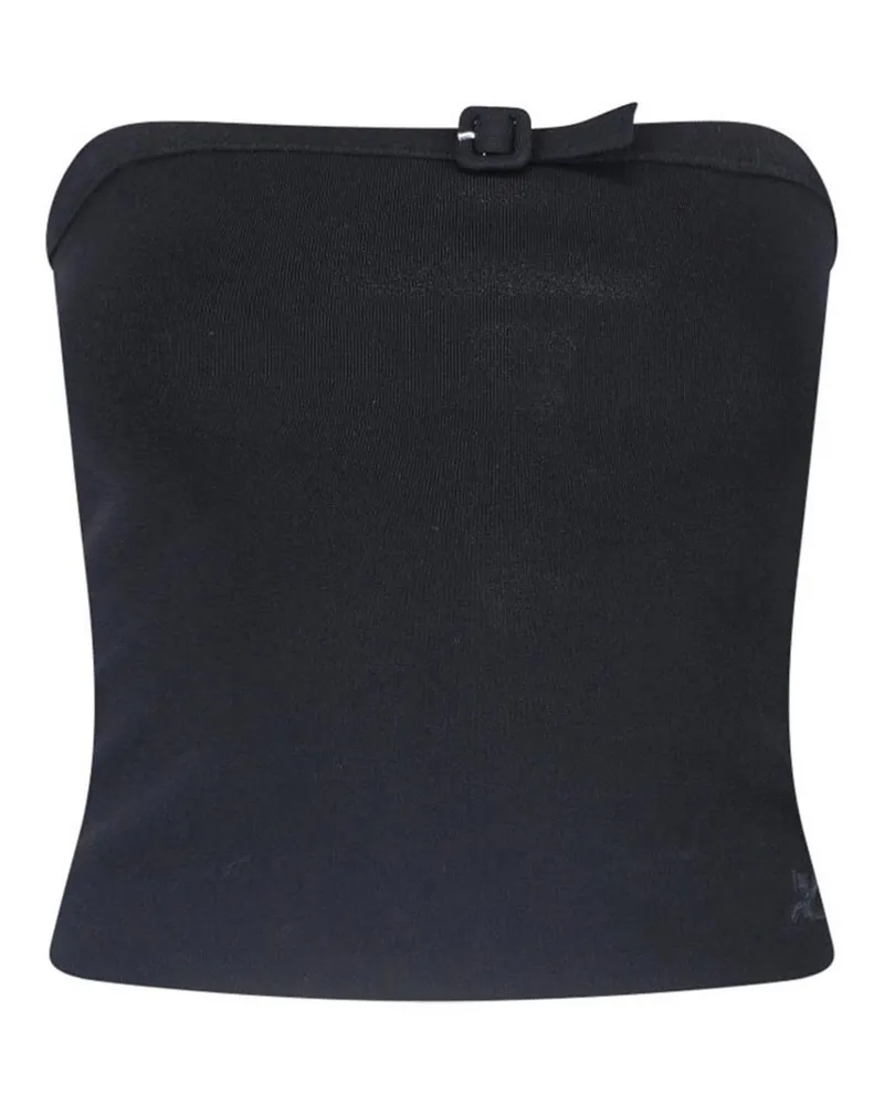 Courrèges Top - Schwarz Schwarz
