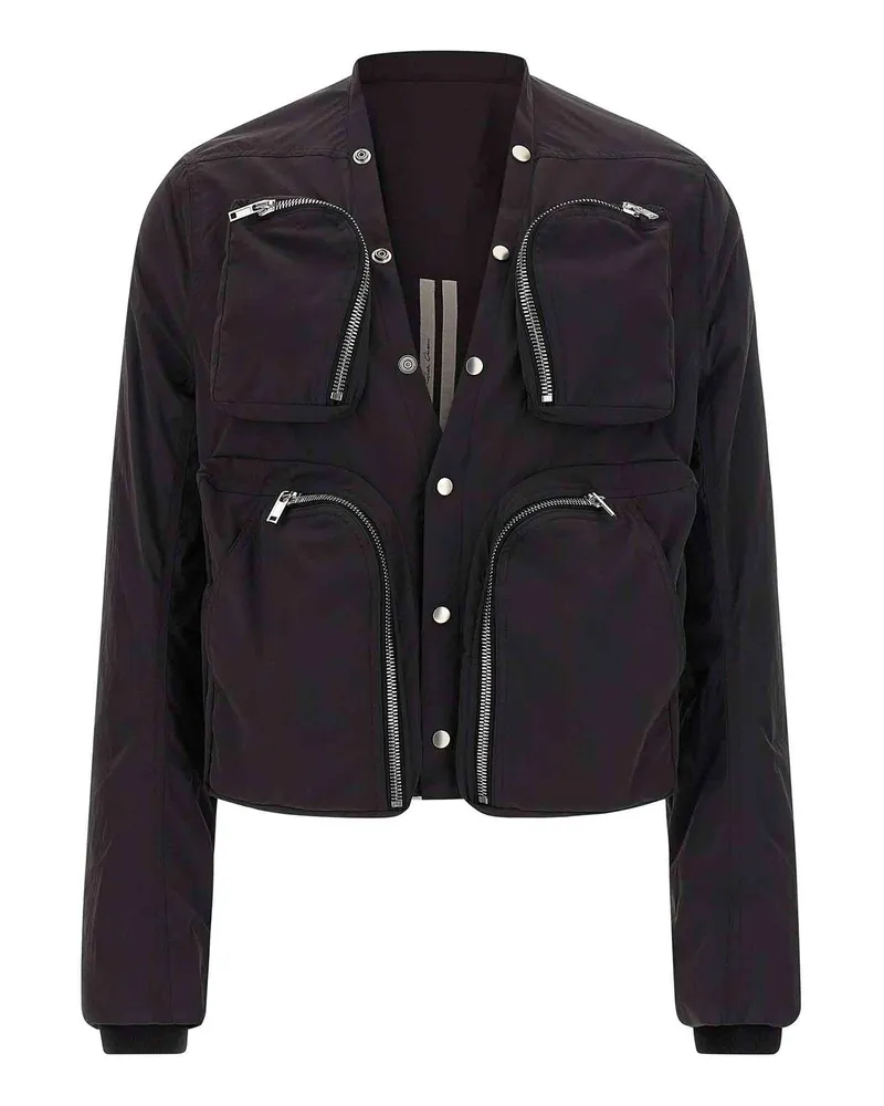 Rick Owens Casualjacke - Schwarz Schwarz