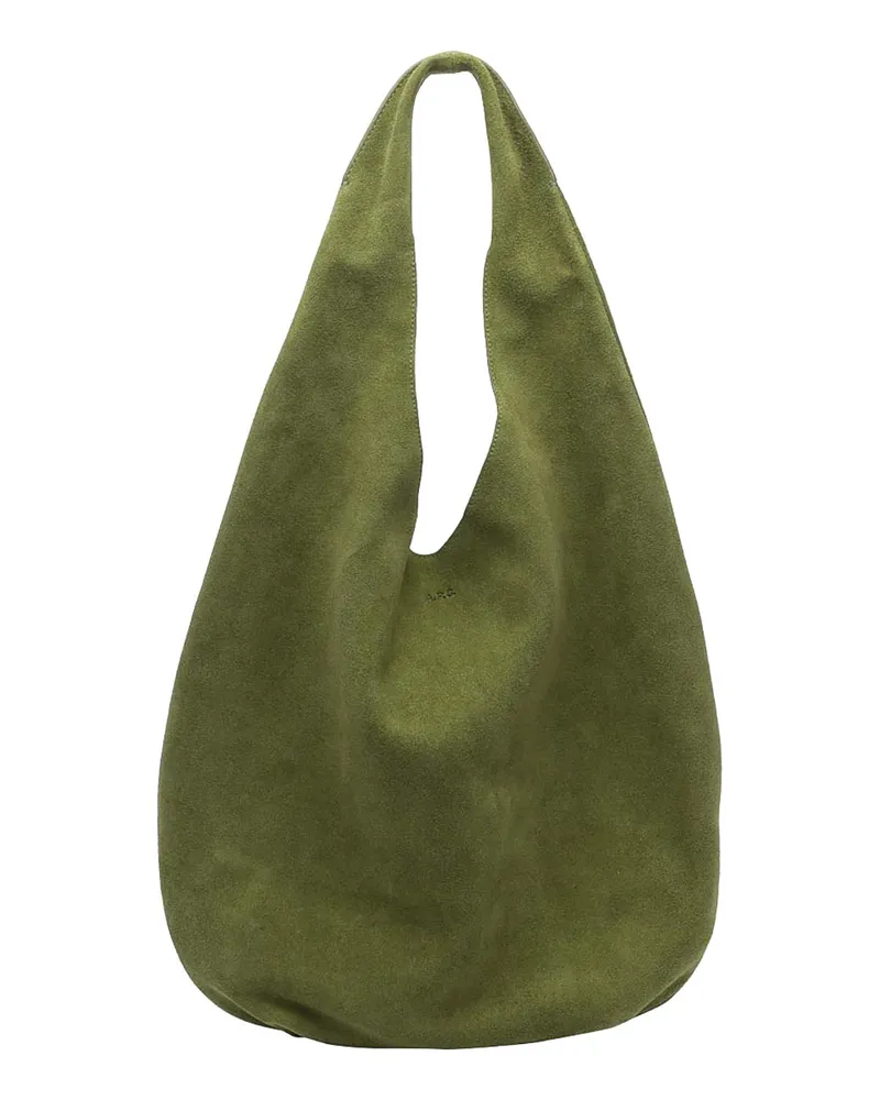 A.P.C. A. P.C. Schultertasche - Dunkelgrün Dunkelgrün