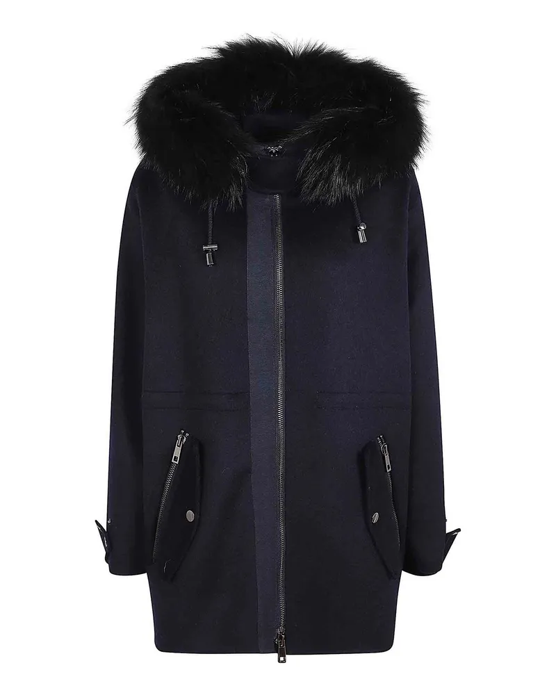 P.A.R.O.S.H. P. A.R. O H. Parka - Blau Blau