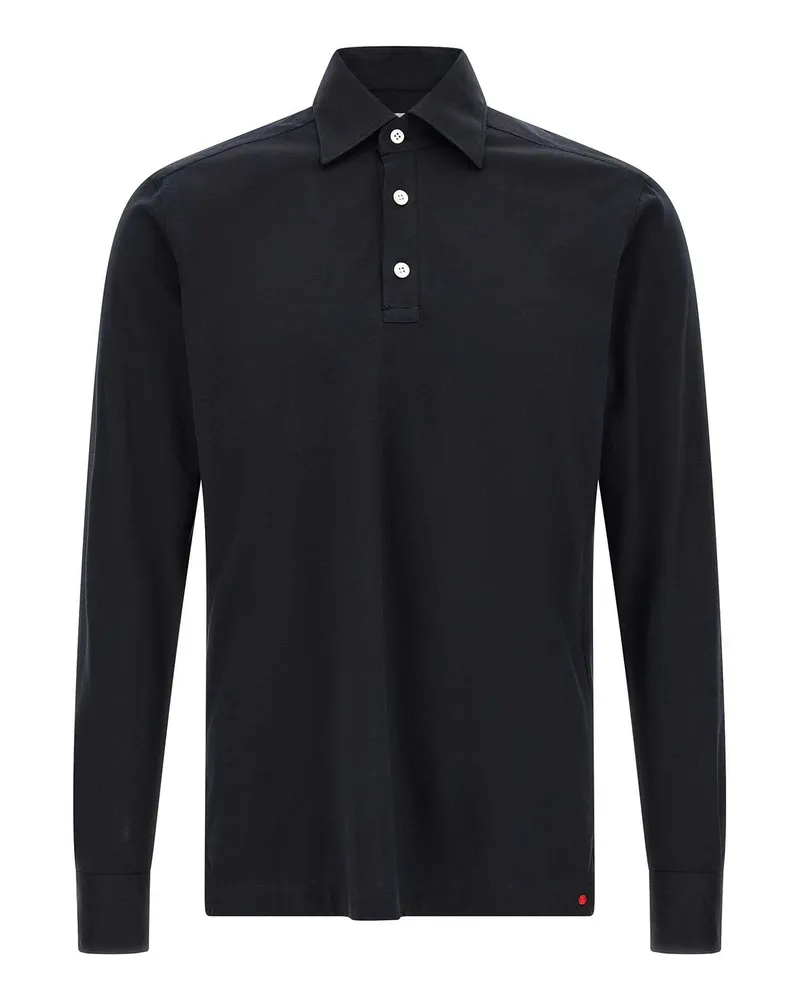 Kiton Poloshirt - Blau Blau