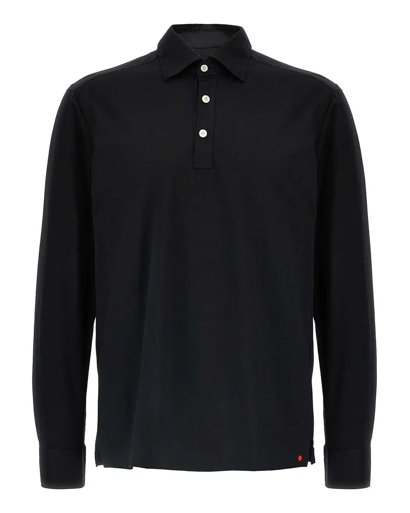 Kiton Poloshirt - Schwarz Schwarz