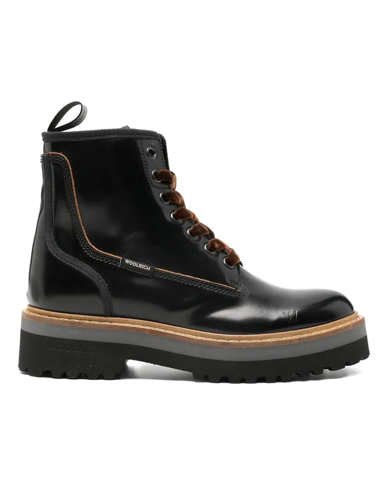 Woolrich Stiefel - Schwarz Schwarz