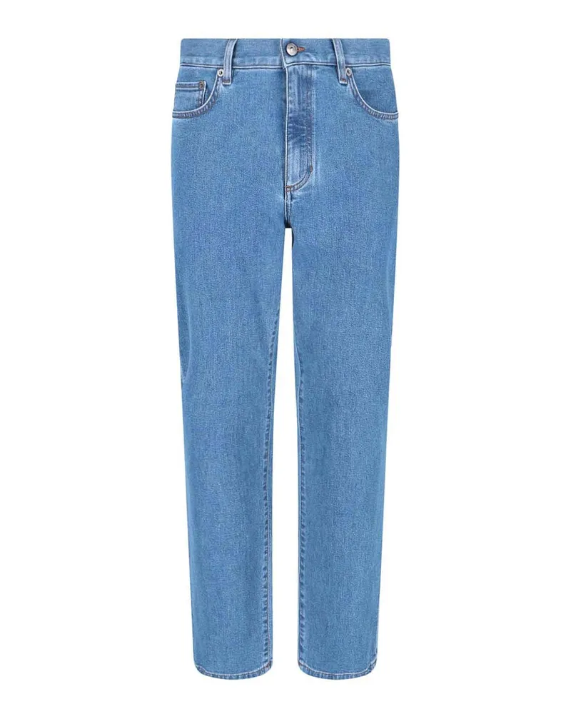 Ermenegildo Zegna Straight Leg Jeans - Blau Blau