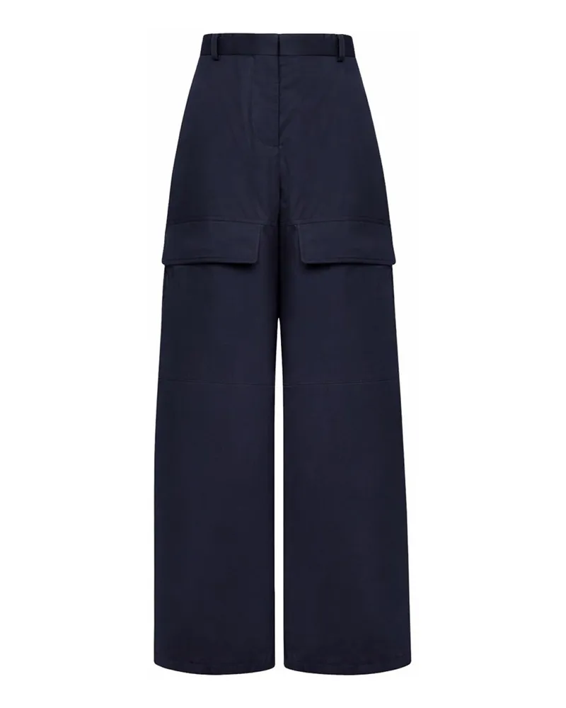 Stella McCartney Casual Hose - Blau Blau