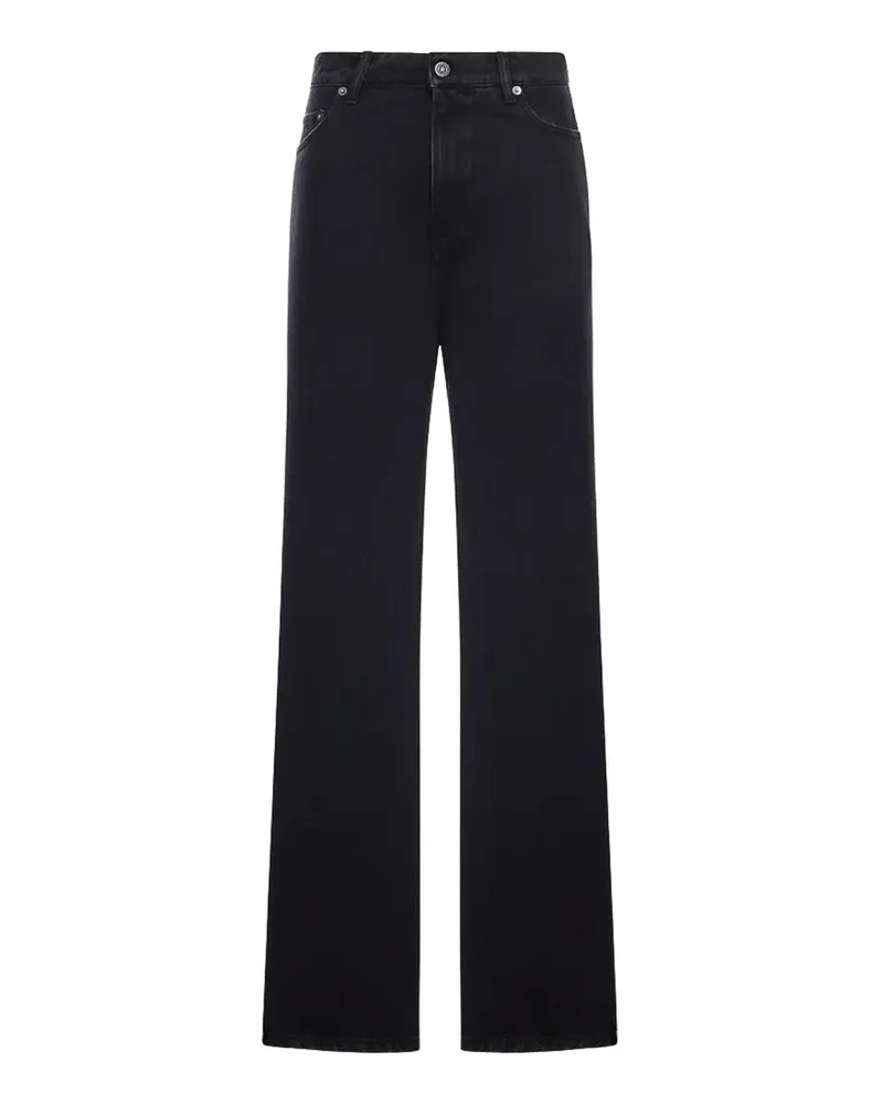 Golden Goose Straight Leg Jeans - Schwarz Schwarz