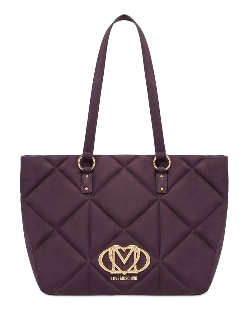 Moschino Shopper - Lila Lila