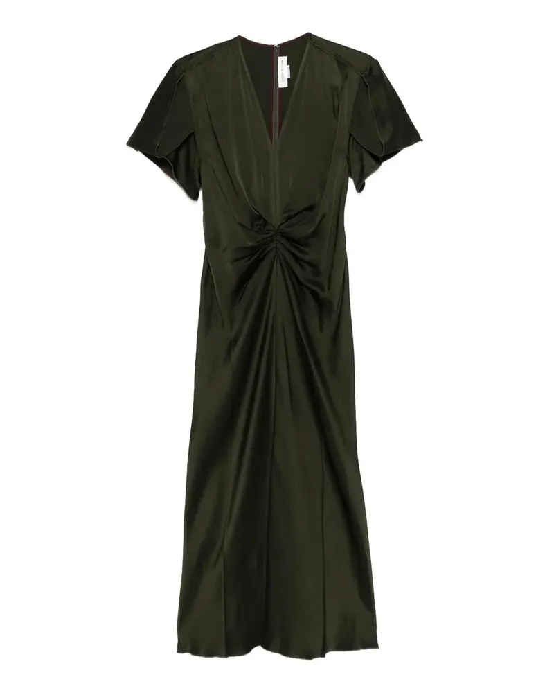 Victoria Beckham Knielanges Kleid - Grün Grün