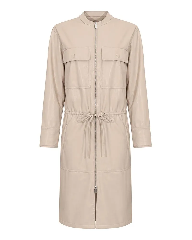 Pinko Knielanges Kleid - Silber Silber